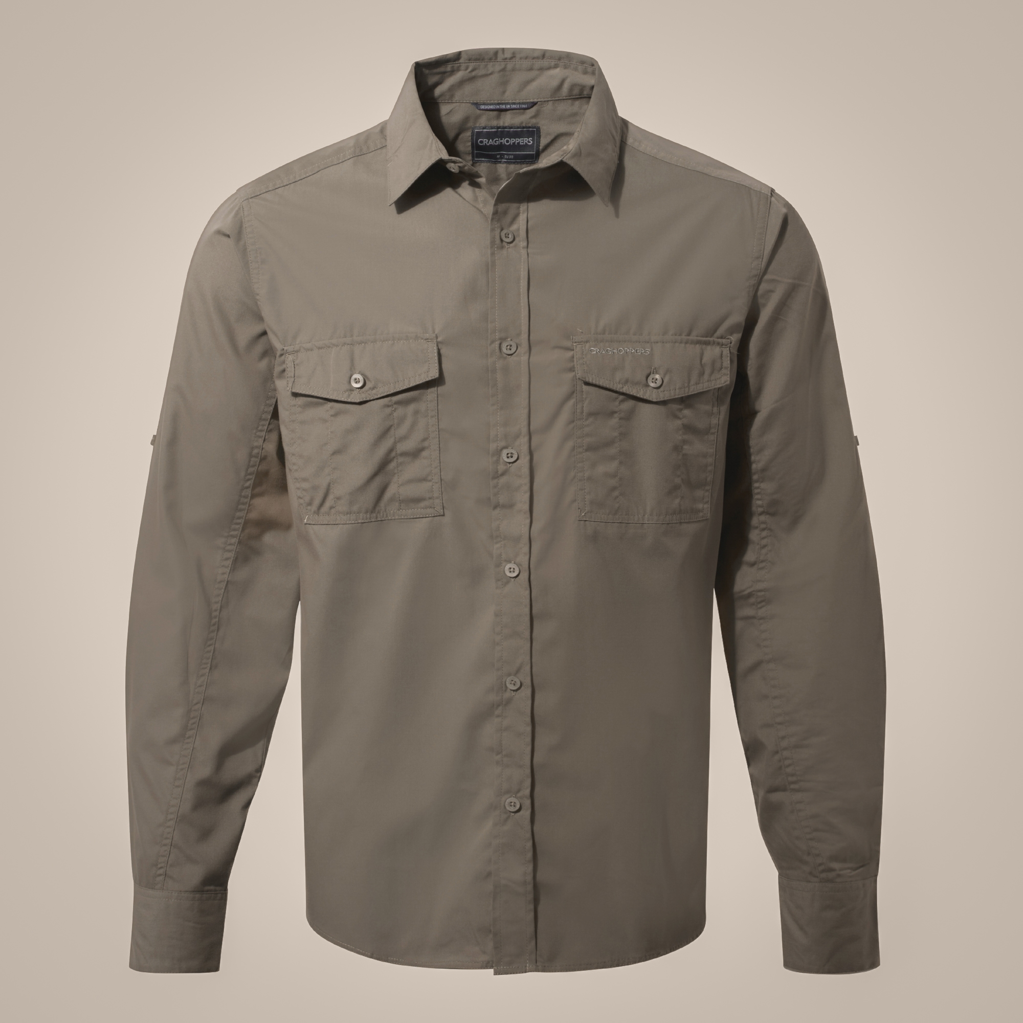 Craghoppers Mens Kiwi Long-Sleeved Shirt