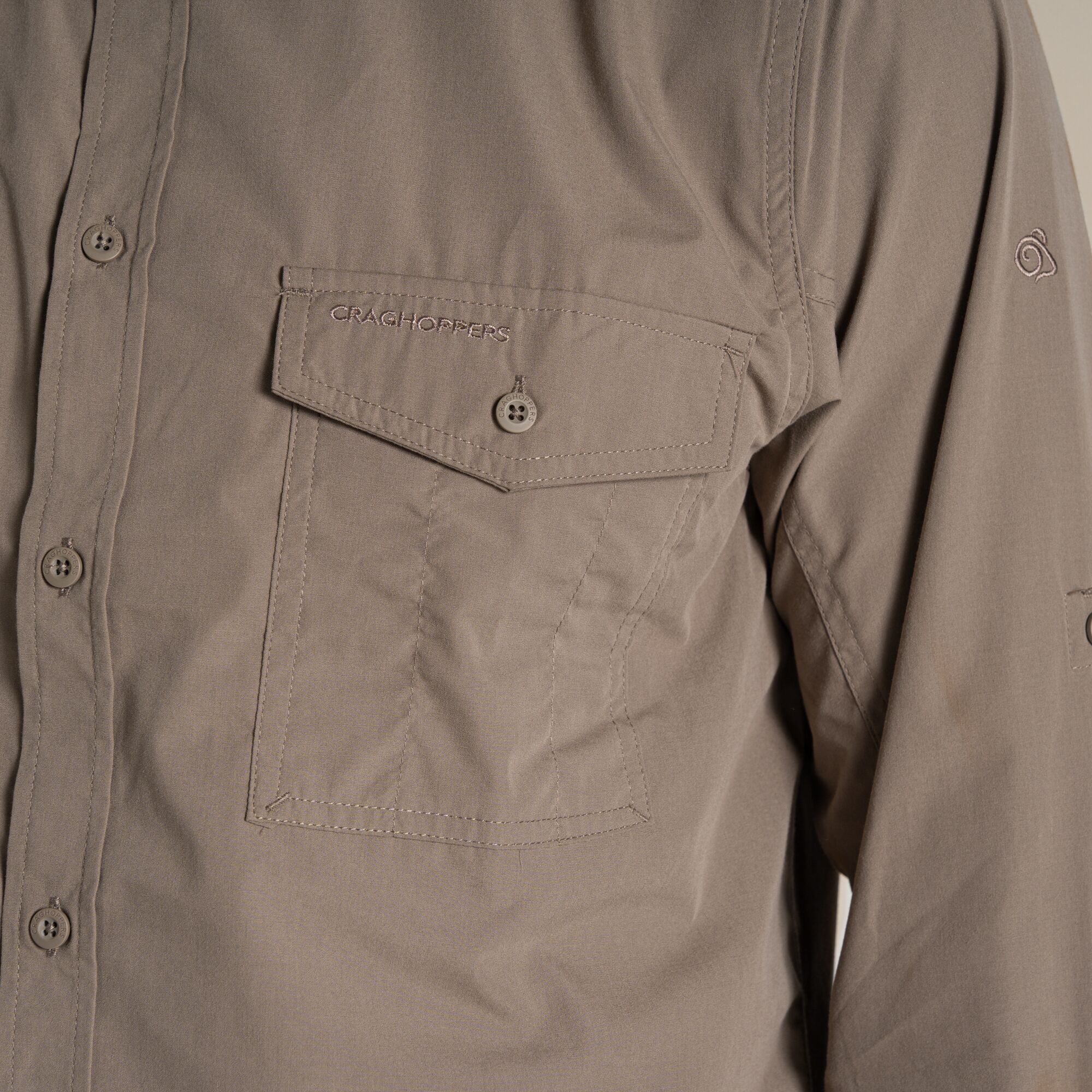 Craghoppers Mens Kiwi Long-Sleeved Shirt - Image 4