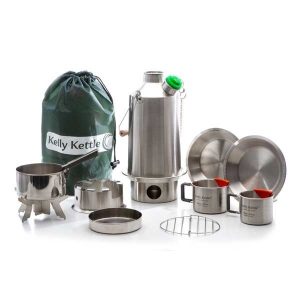 Kelly Kettle Ultimate ‘Base Camp’ Kit Stainless Steel
