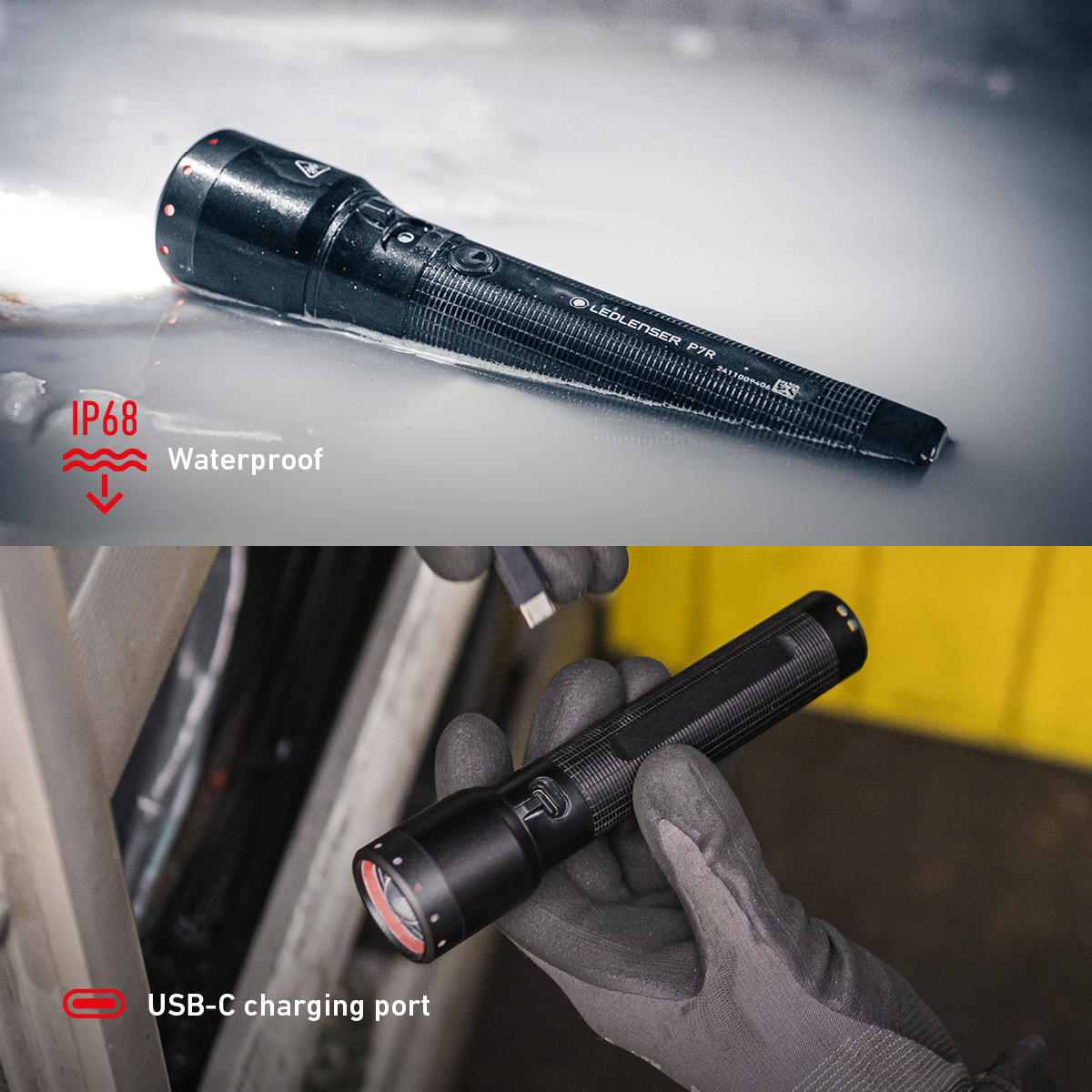 Led Lenser P7R Rechargeable Torch - Image 4