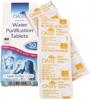 Oasis Water purification Tablet