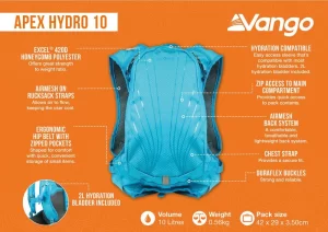 Vango Apex Hydro 10ltr