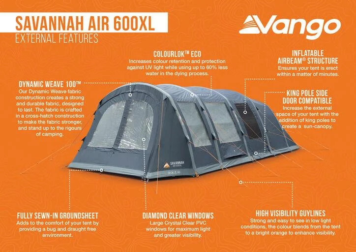 Vango Savannah Air 600XL Package (2026) - Image 8