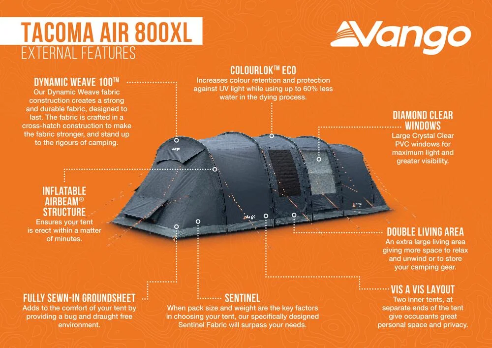 Vango Tacoma Air 800XL Package (2026) - Image 5