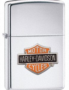 Zippo Harley Davidson Logo-Colour